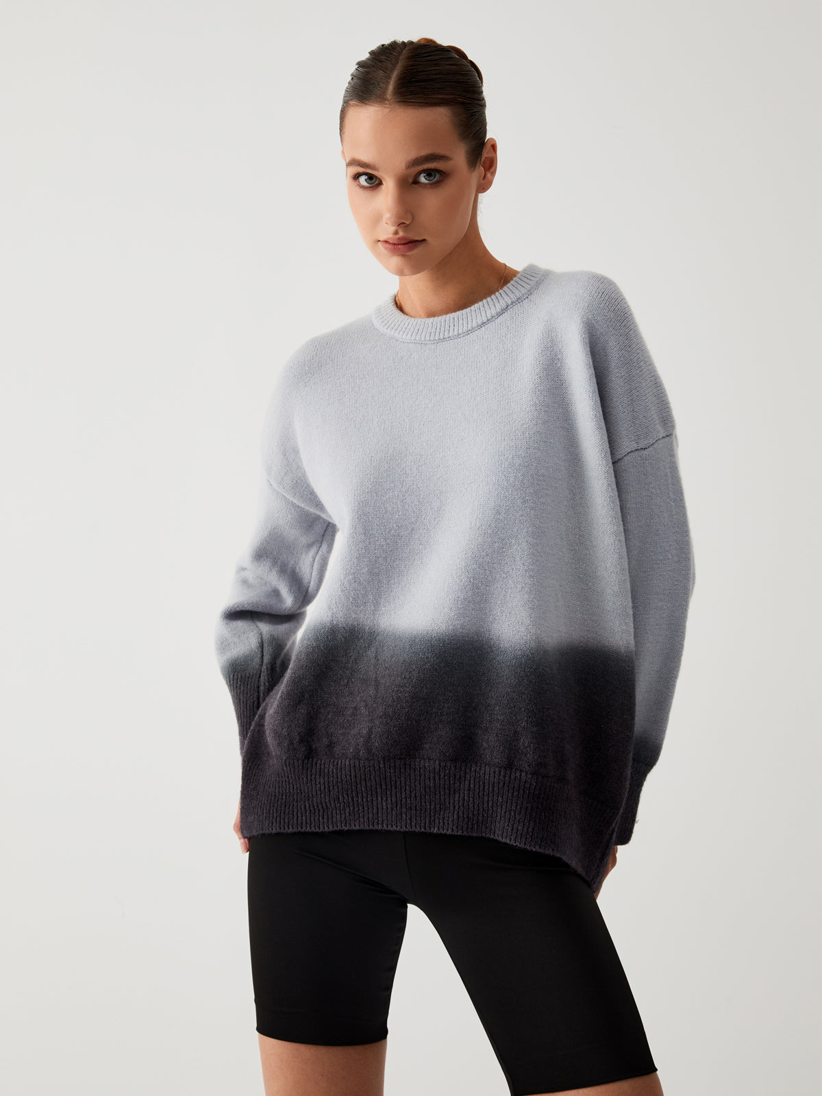 Spinela | Ombre Pullover in Übergröße