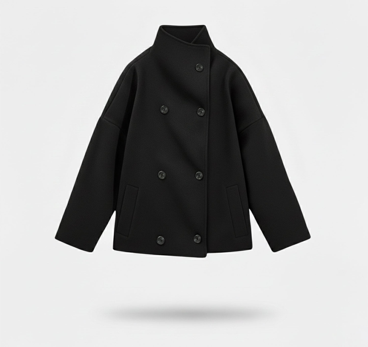 Tailored Short Coat für Damen | Moderne Minimalistische Eleganz