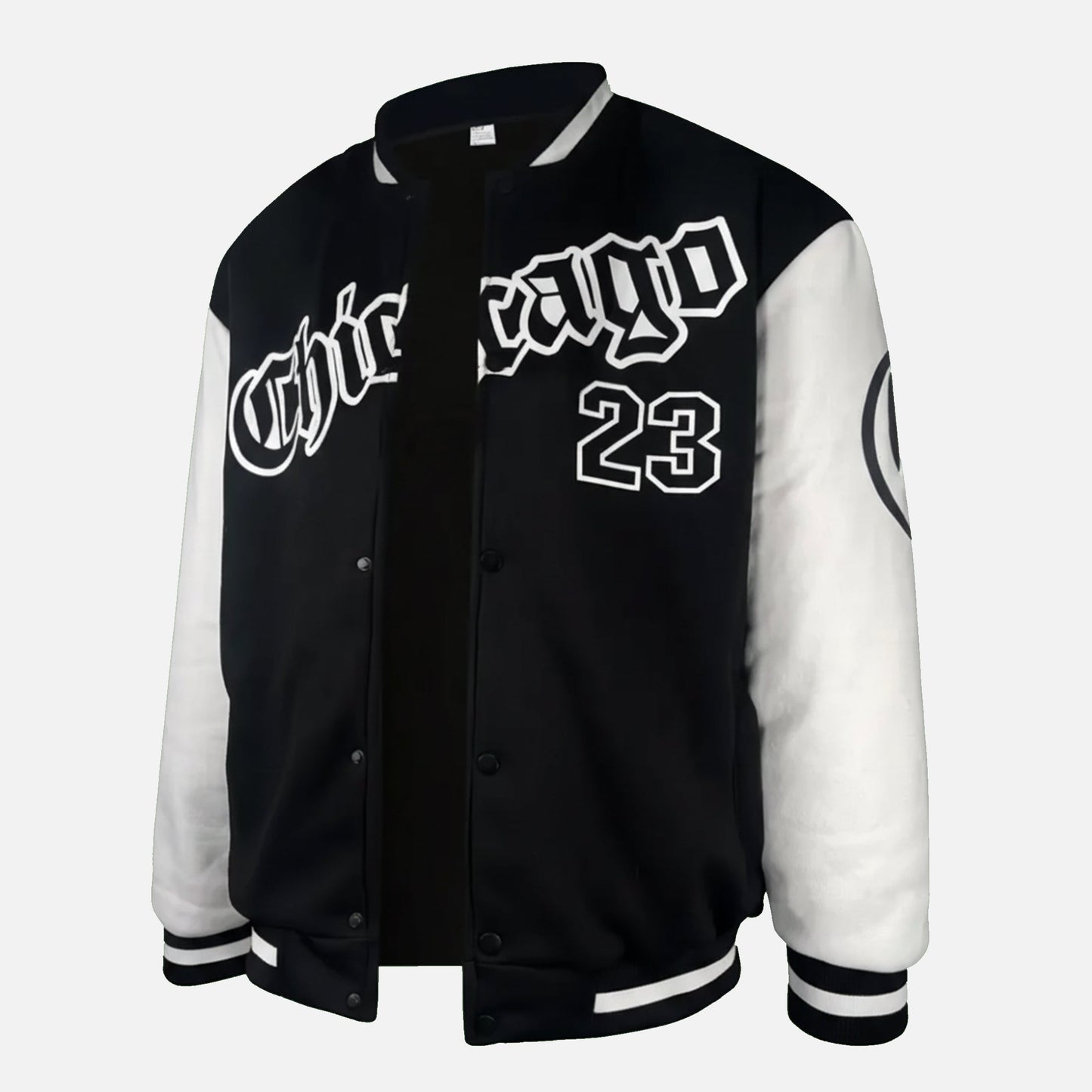 Herren Collegejacke | Varsity Fleece mit Farbblock und Lettering