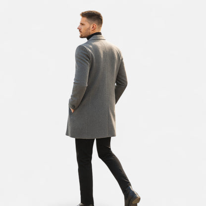 Classic Wool Overcoat | Eleganter Herrenmantel für zeitlose Wintermode