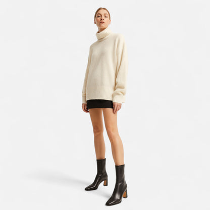 Vintage Stiefeletten mit quadratischer Spitze | Damen, stilvoll & wärmend