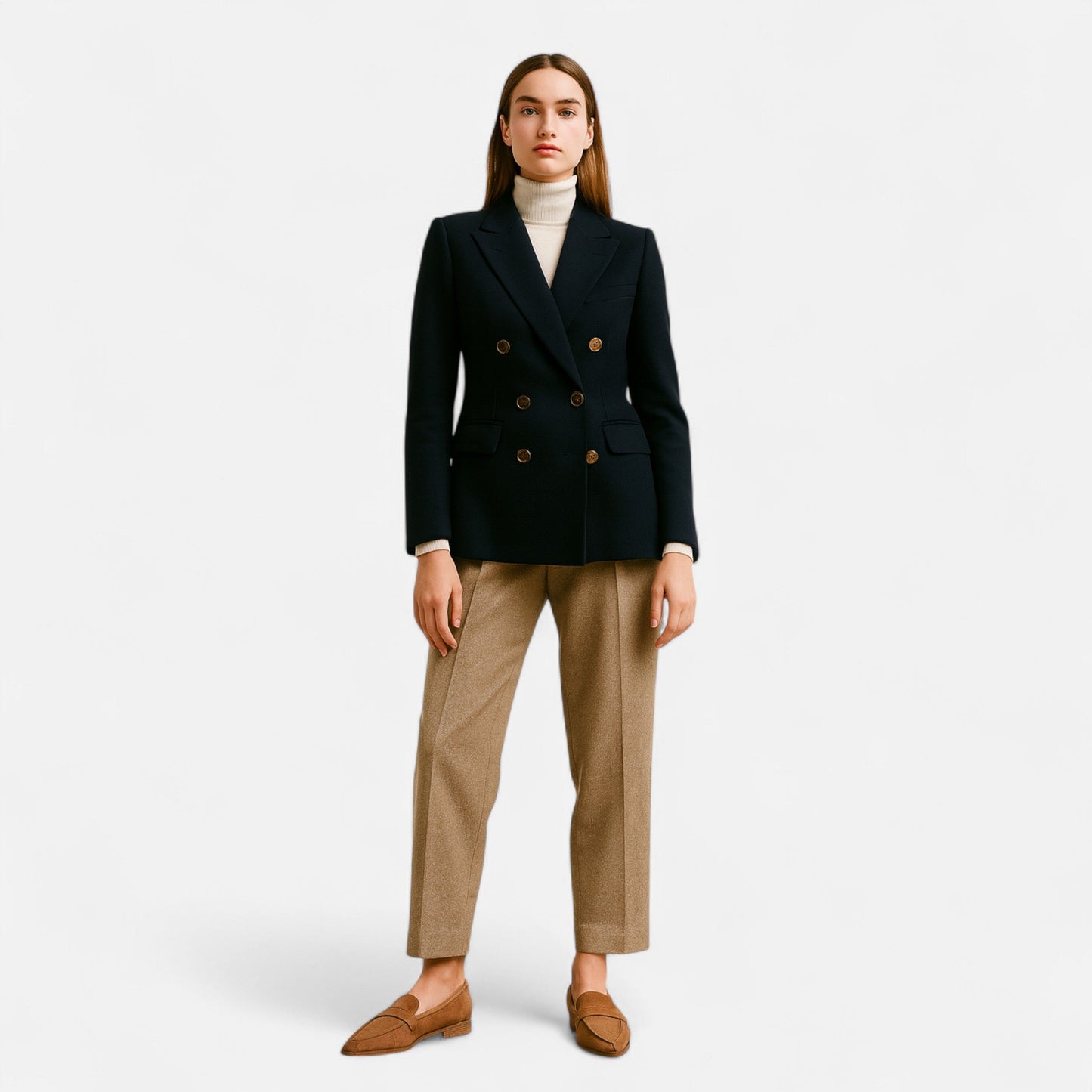 Damen Retro Loafers | Elegante Spitzschuh-Slipper für Alltag & Büro