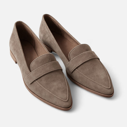 Damen Retro Loafers | Elegante Spitzschuh-Slipper für Alltag & Büro