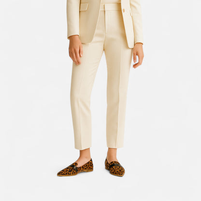 Damen Retro Loafers | Elegante Spitzschuh-Slipper für Alltag & Büro