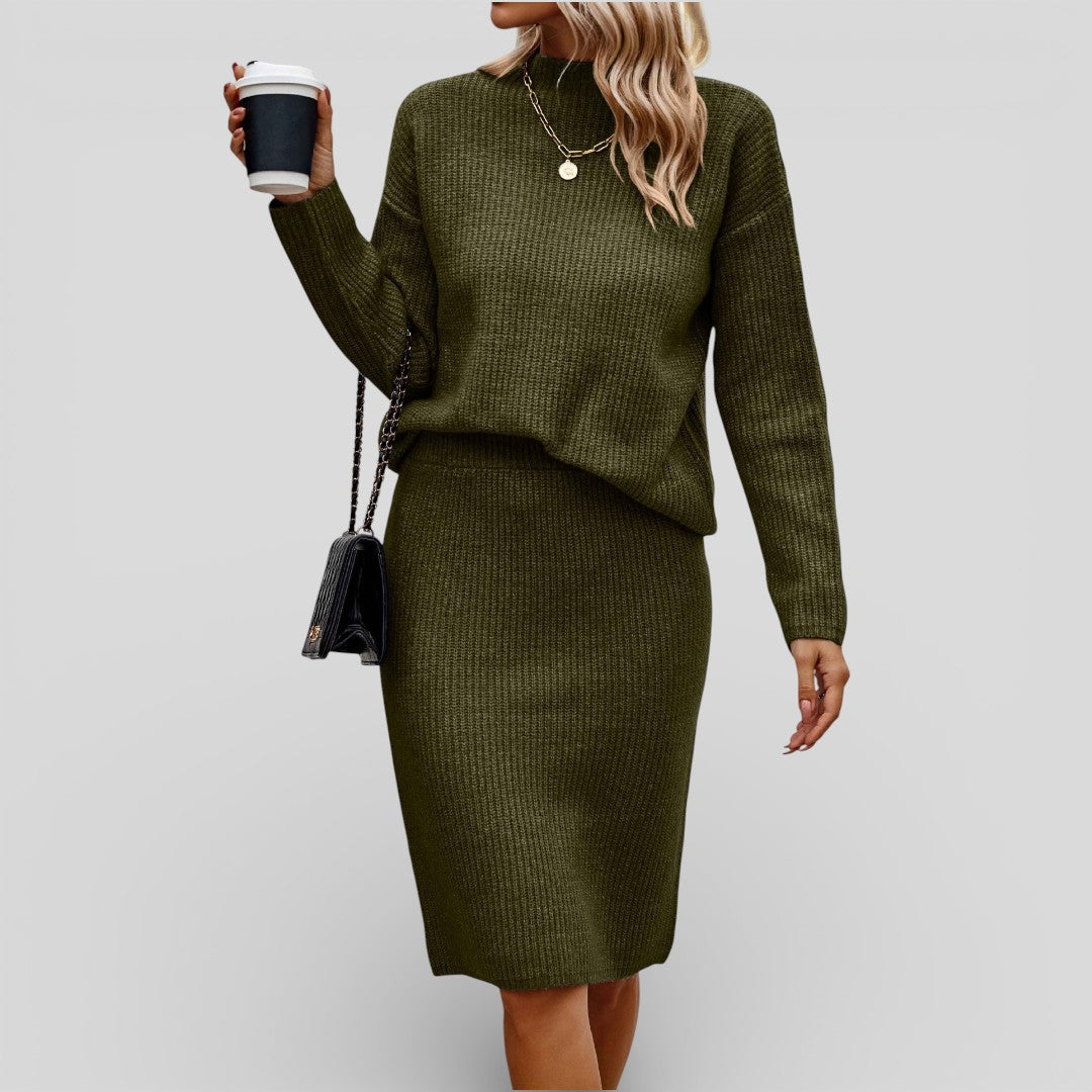 Damen Set mit Lockerem Schnitt & Rundhalsausschnitt – Komfortabel, Stylisch & Vielseitig