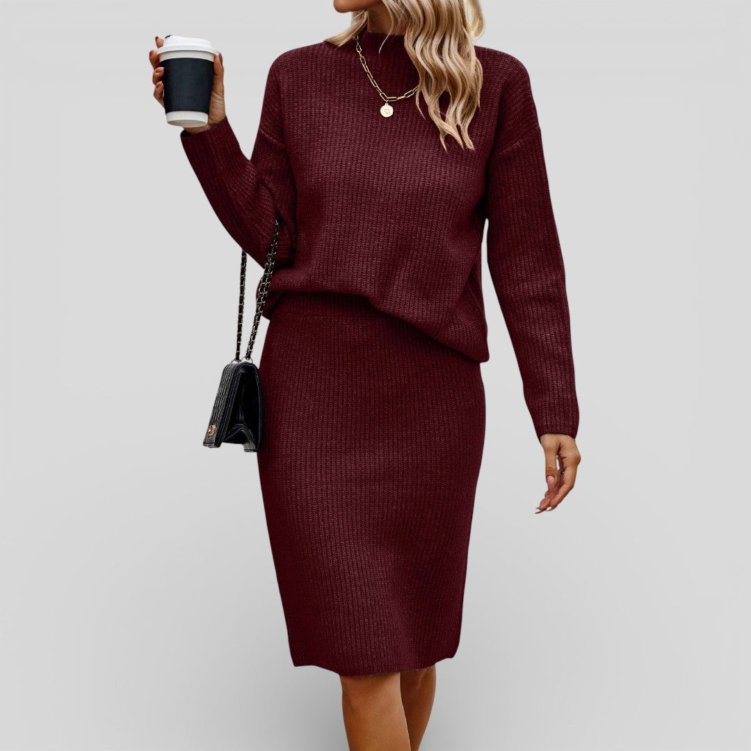 Damen Set mit Lockerem Schnitt & Rundhalsausschnitt – Komfortabel, Stylisch & Vielseitig