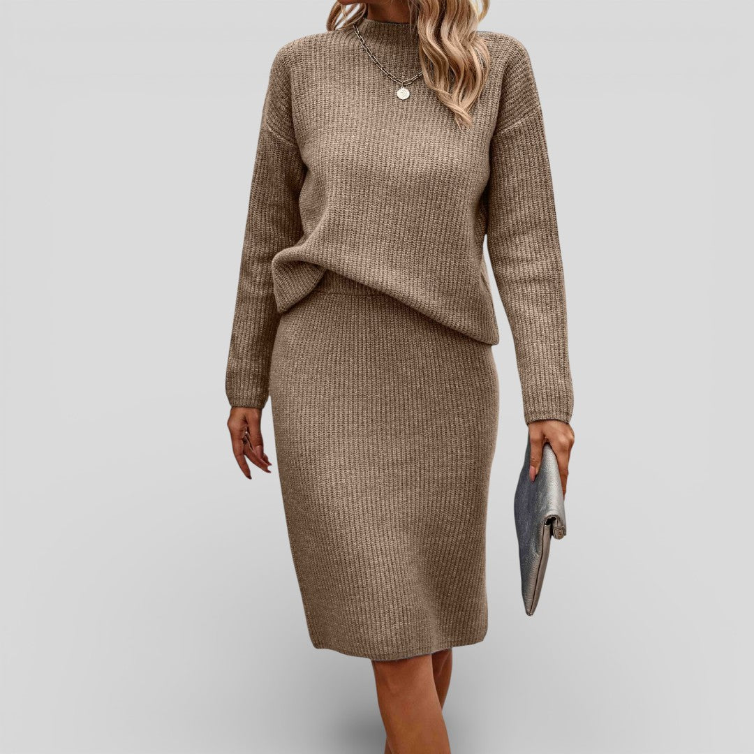 Damen Set mit Lockerem Schnitt & Rundhalsausschnitt – Komfortabel, Stylisch & Vielseitig