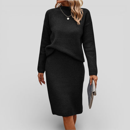 Damen Set mit Lockerem Schnitt & Rundhalsausschnitt – Komfortabel, Stylisch & Vielseitig