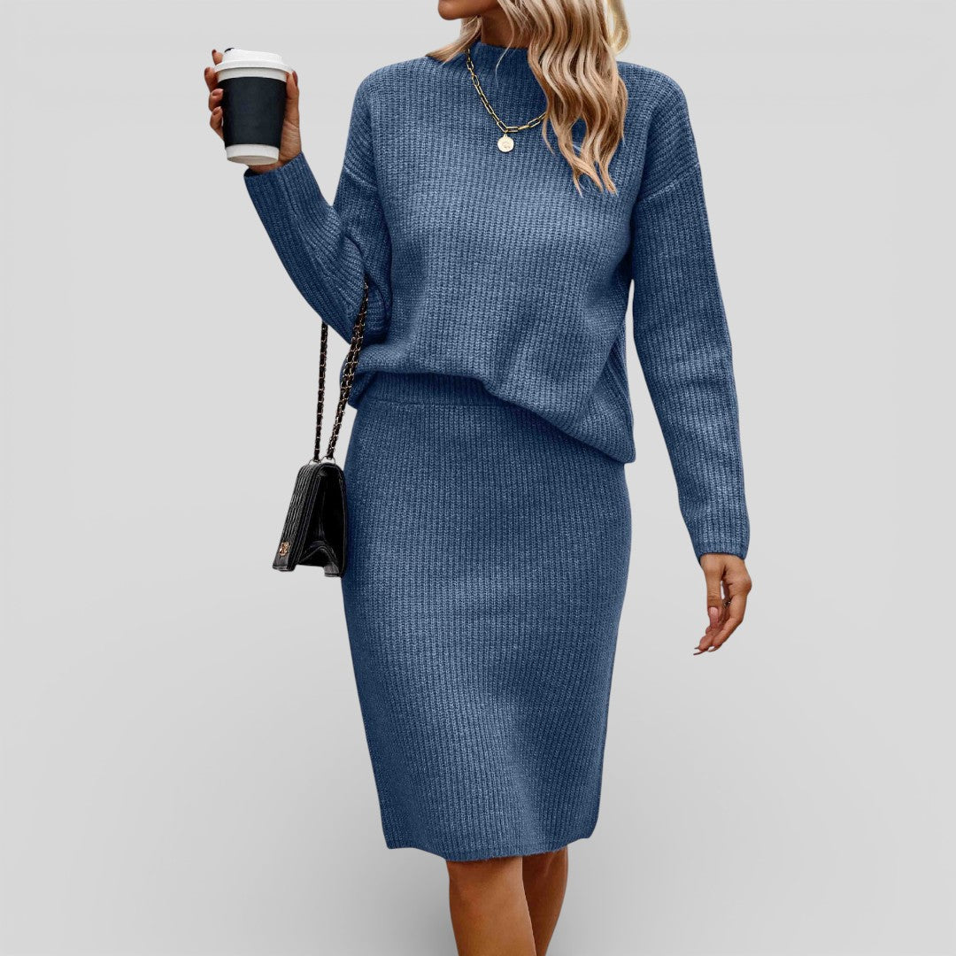 Damen Set mit Lockerem Schnitt & Rundhalsausschnitt – Komfortabel, Stylisch & Vielseitig