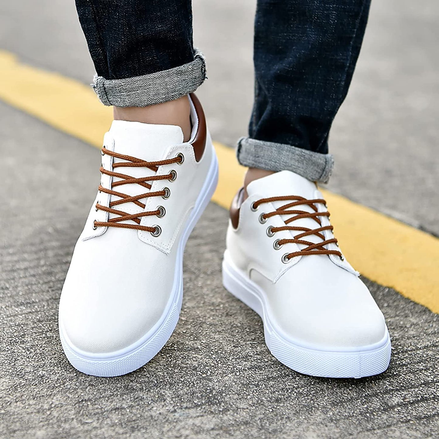 Evin | Klassische Herren-Sneaker mit Schnürung – Stil, Komfort & Flexibilität