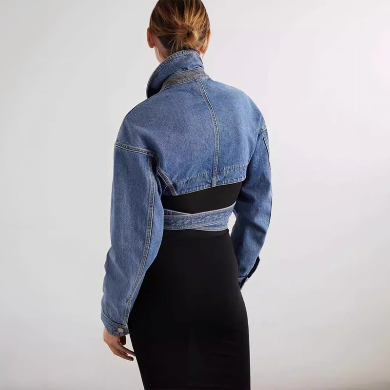 Elis | Hollow Denim Jacket für Damen