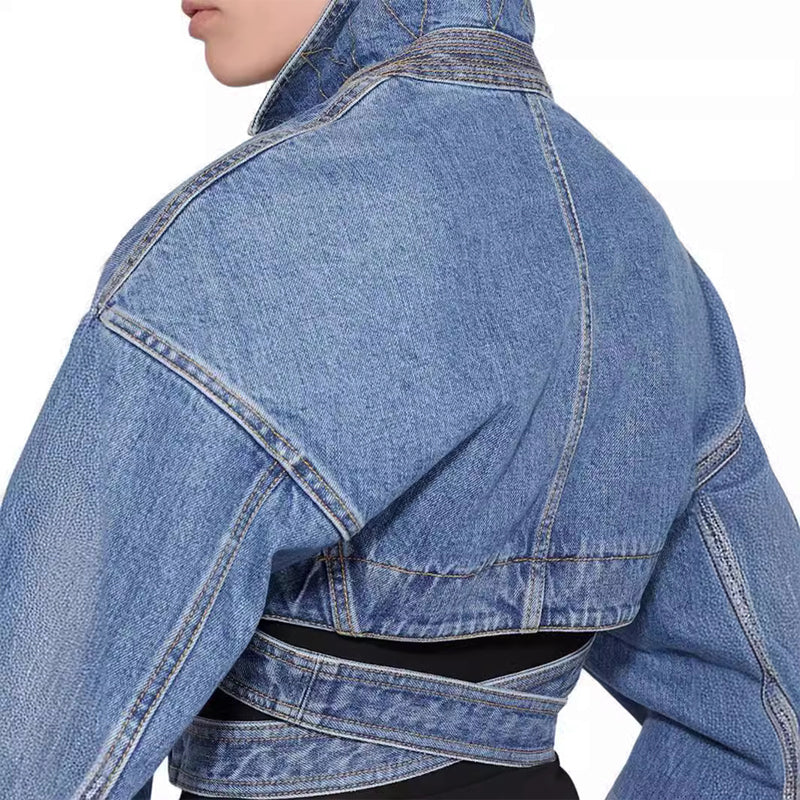 Elis | Hollow Denim Jacket für Damen