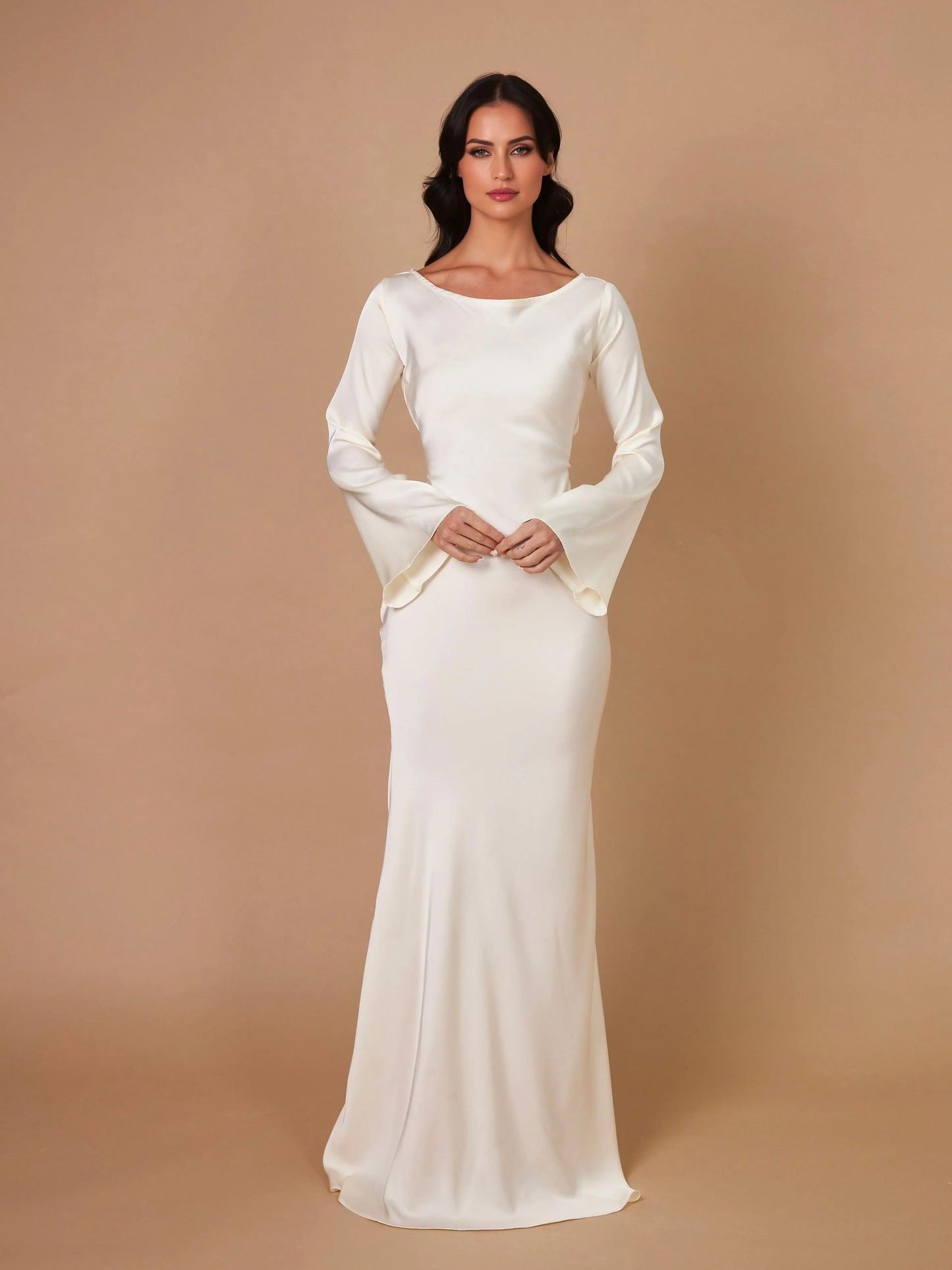 Elegantes Damen Maxikleid | Figurbetont & luxuriös für besondere Anlässe