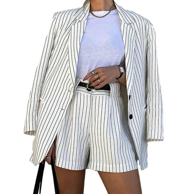 Shorty | Blazer mit passendem Shorts-Set für Damen