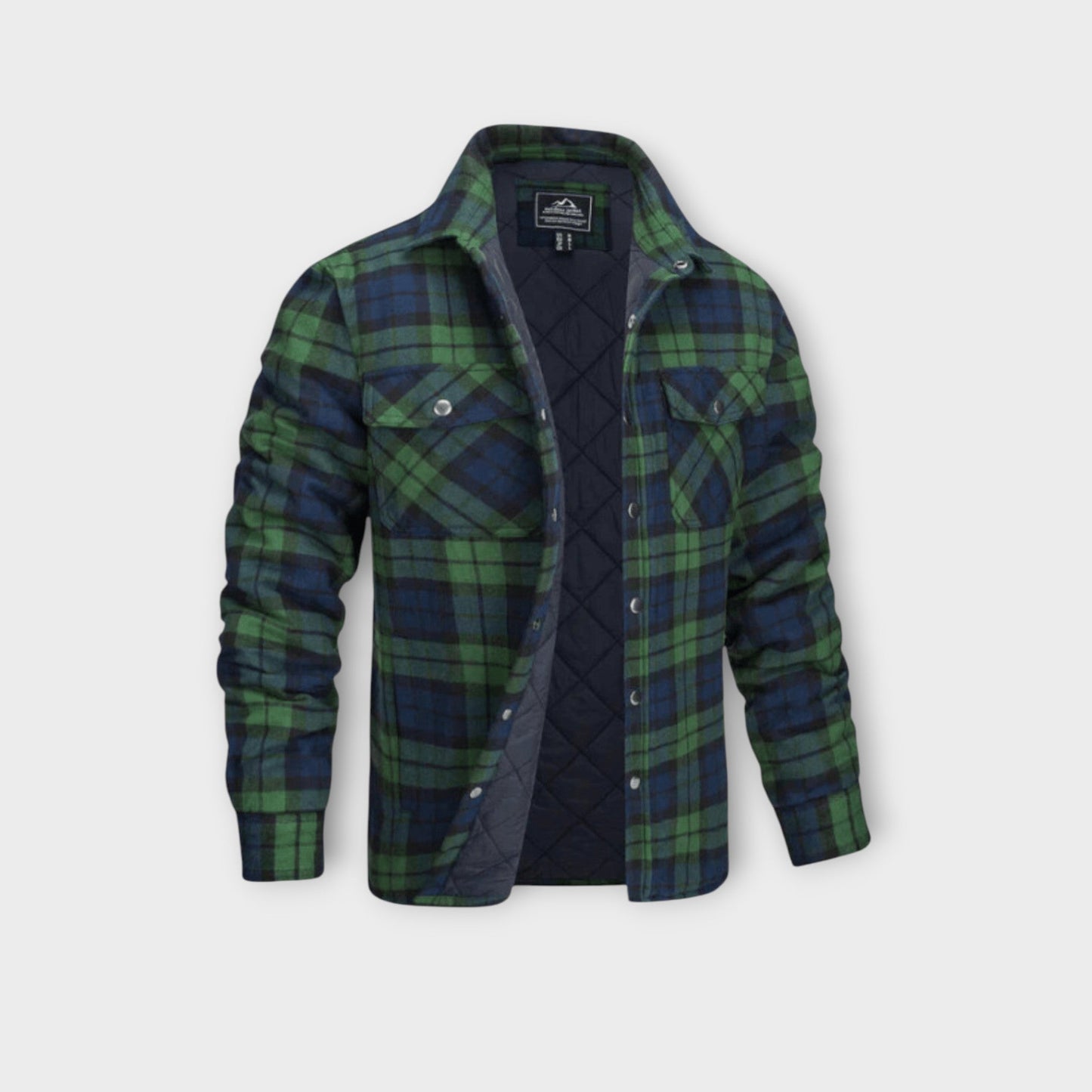 Herren Winterjacke gefüttert mit Karo-Flanell | leicht, warm und vielseitig