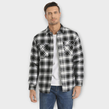Herren Winterjacke gefüttert mit Karo-Flanell | leicht, warm und vielseitig