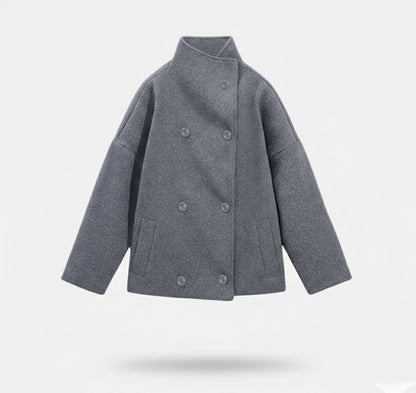 Tailored Short Coat für Damen | Moderne Minimalistische Eleganz