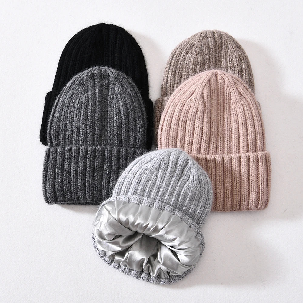 Rib Knit Beanie Damen | Stylische Wärme für kalte Tage