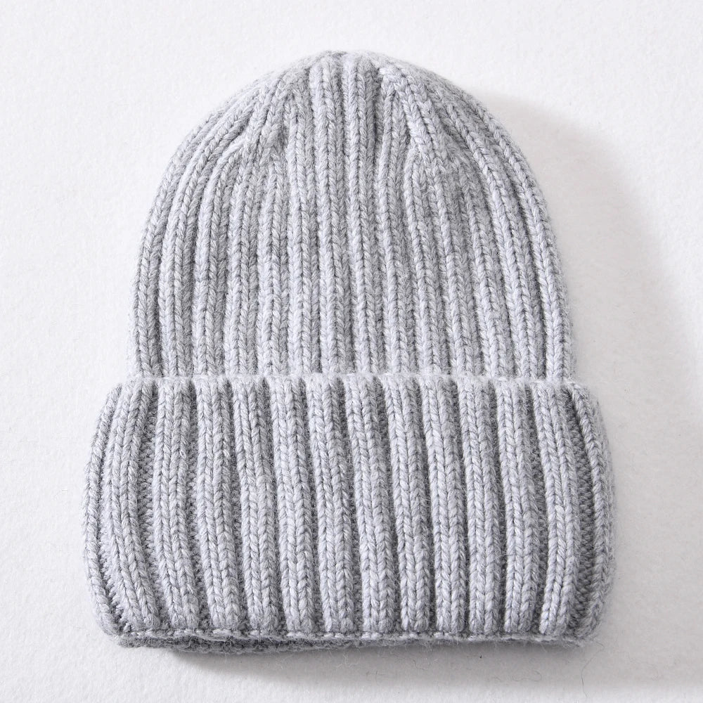 Rib Knit Beanie Damen | Stylische Wärme für kalte Tage
