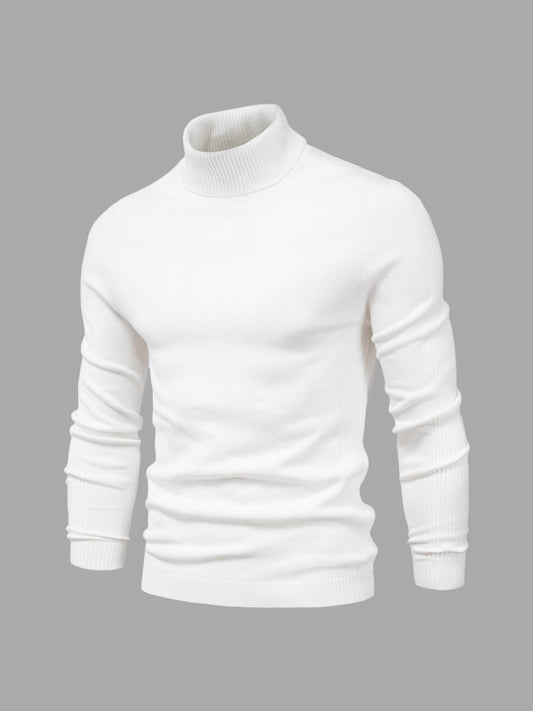 Griffin | Herren Rollkragenpullover | Eleganter Baumwoll-Look