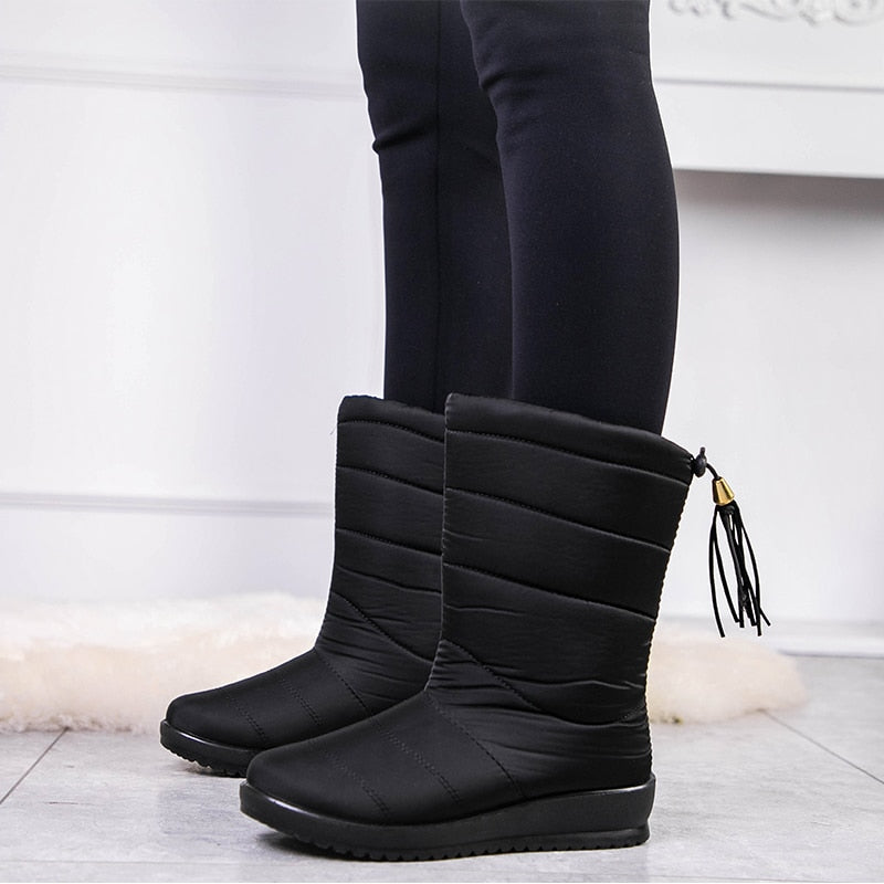 Winter Boots Damen | Gefüttert, Rutschfest & Stylisch