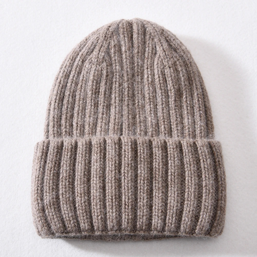 Rib Knit Beanie Damen | Stylische Wärme für kalte Tage