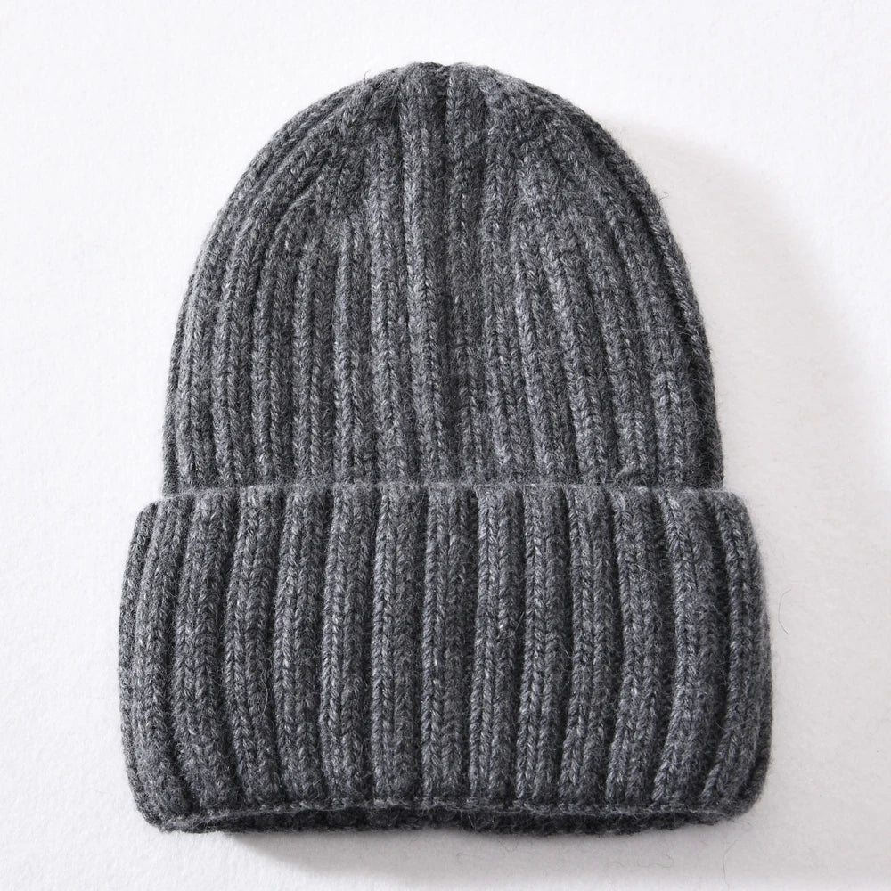 Rib Knit Beanie Damen | Stylische Wärme für kalte Tage