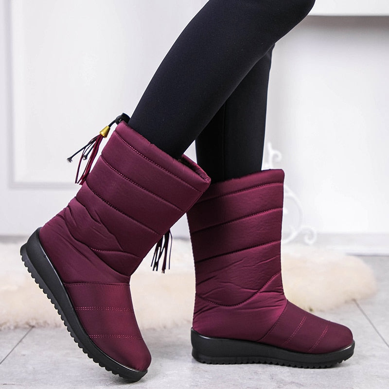 Winter Boots Damen | Gefüttert, Rutschfest & Stylisch