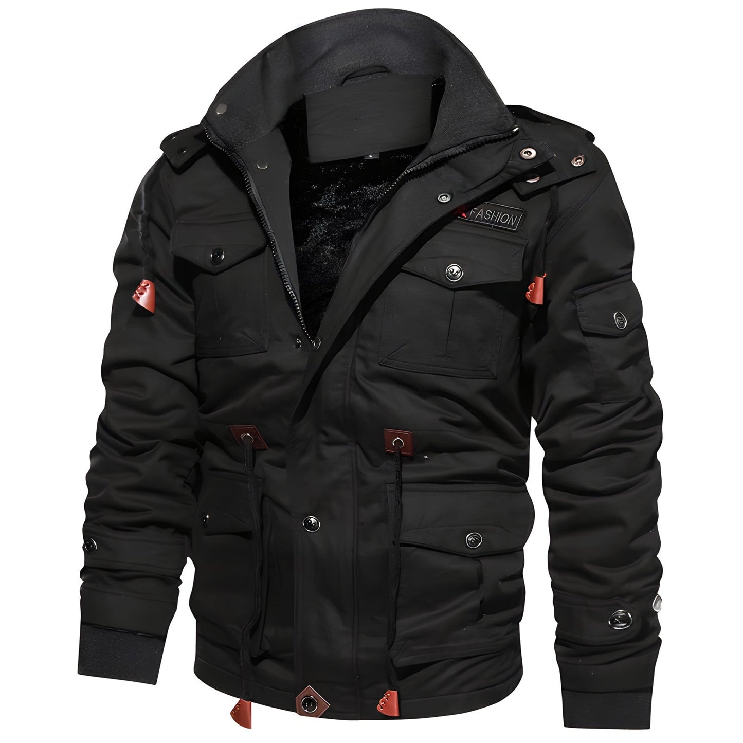 Bradley | Herren Outdoor Pufferjacke mit Kapuze & Vielseitigen Taschen