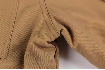 Christoff | Herren Militärjacke mit Kapuze, mehreren Taschen & funktionalem Design