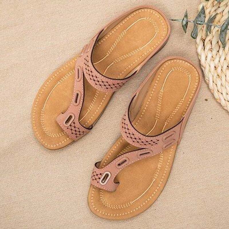 Heldo | Damen Retro Flip Flops Sommer Sandalen