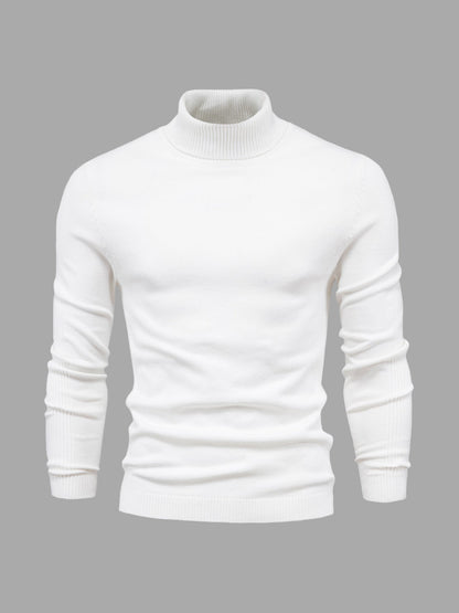 Griffin | Herren Rollkragenpullover | Eleganter Baumwoll-Look