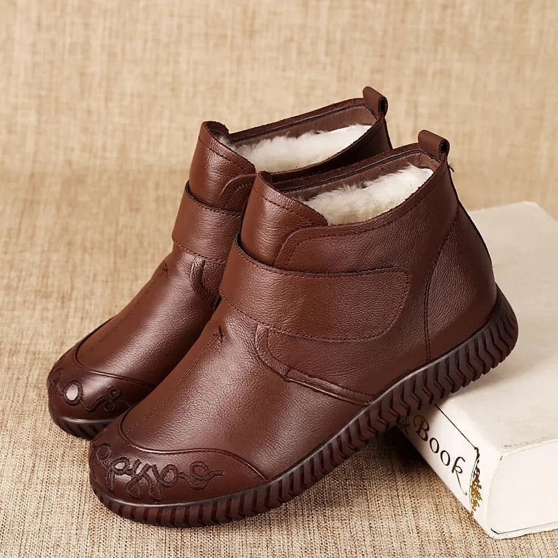 Serra | Wasserdichte Stiefeletten mit Fellfutter