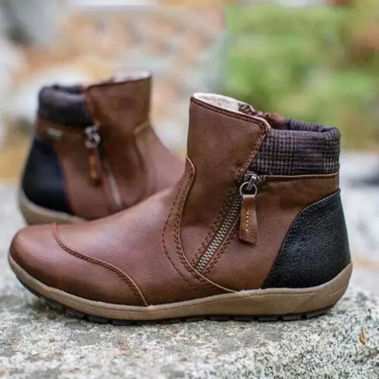 Warm gefütterte Damenstiefeletten | Bequemer Winterkomfort & Alltagstaugliches Design