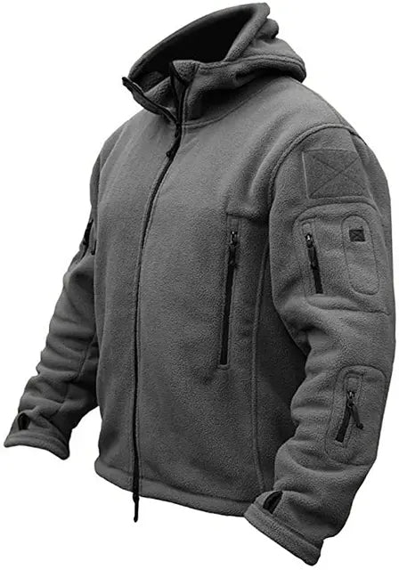 Klauz | Taktische Fleece-Kapuzenjacke für Herren