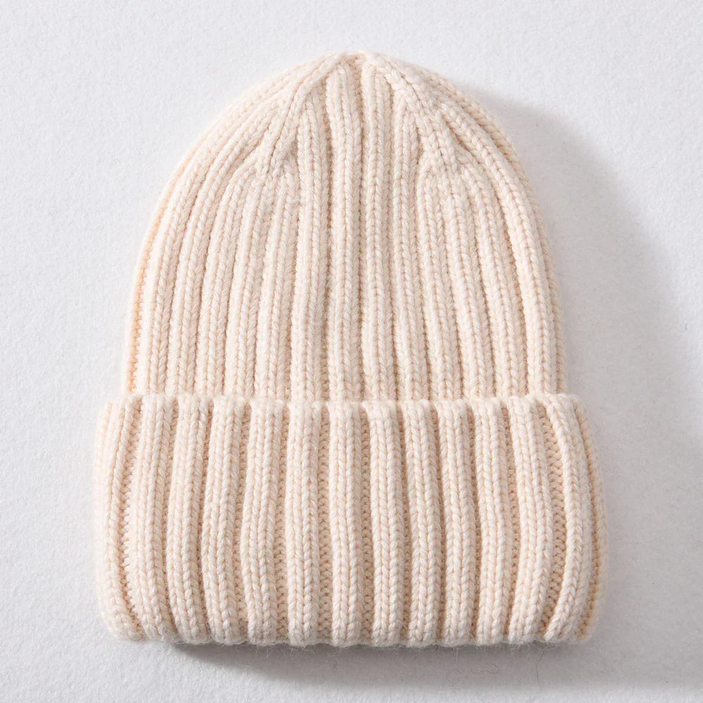 Rib Knit Beanie Damen | Stylische Wärme für kalte Tage