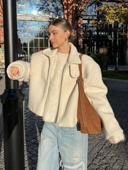 Damen Fleecejacke | Gerade Passform & Leicht für Herbst & Winter