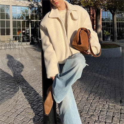 Damen Fleecejacke | Gerade Passform & Leicht für Herbst & Winter