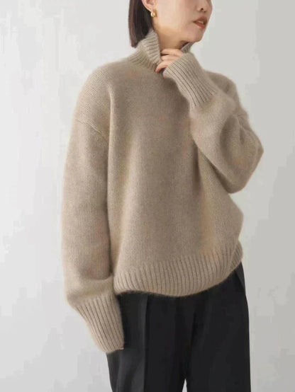 Oversized Rollkragenpullover Damen | Kuscheliger Komfort für stilvolle Winterlooks