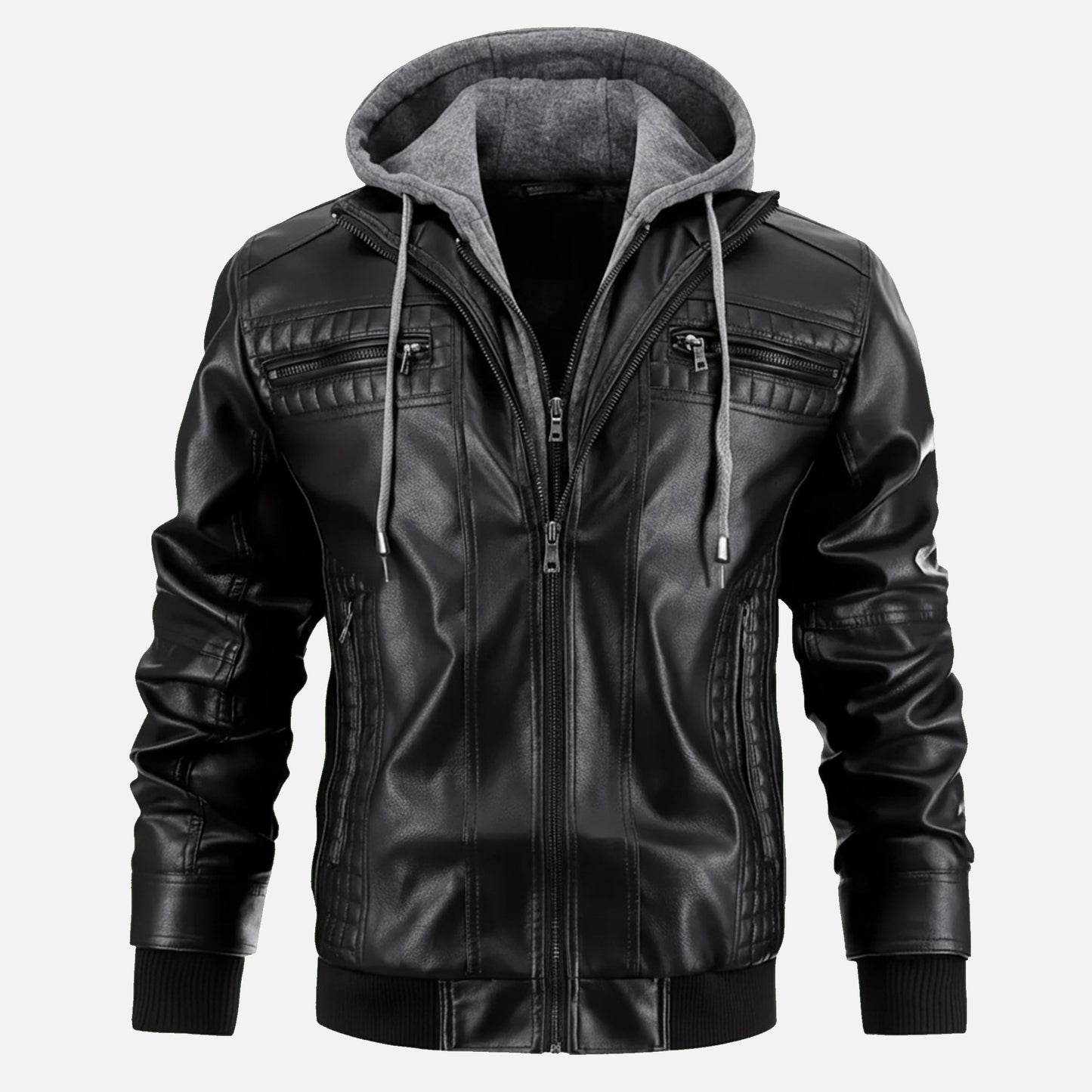 Urban Bomber Jacket | Herren Bomberjacke mit Kapuze in klassischer Streetwear-Passform