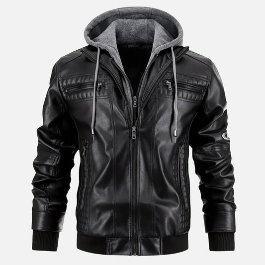 Urban Bomber Jacket | Herren Bomberjacke mit Kapuze in klassischer Streetwear-Passform