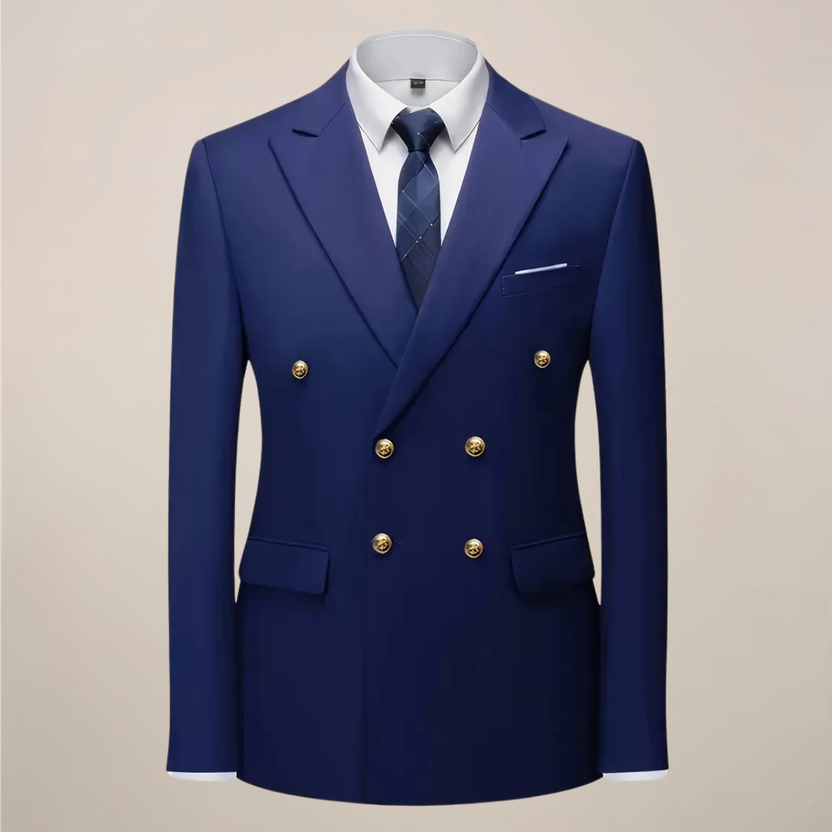 Preston | Herren Zweireihiger Anzug – Elegantes Zweiteiler-Set mit Sakko & Hose für Hochzeit & Formelle Anlässe