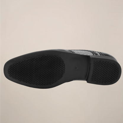 Scott – Herren Oxford Schnürschuhe mit Hahnentrittmuster | Klassische Brogues im eleganten Design