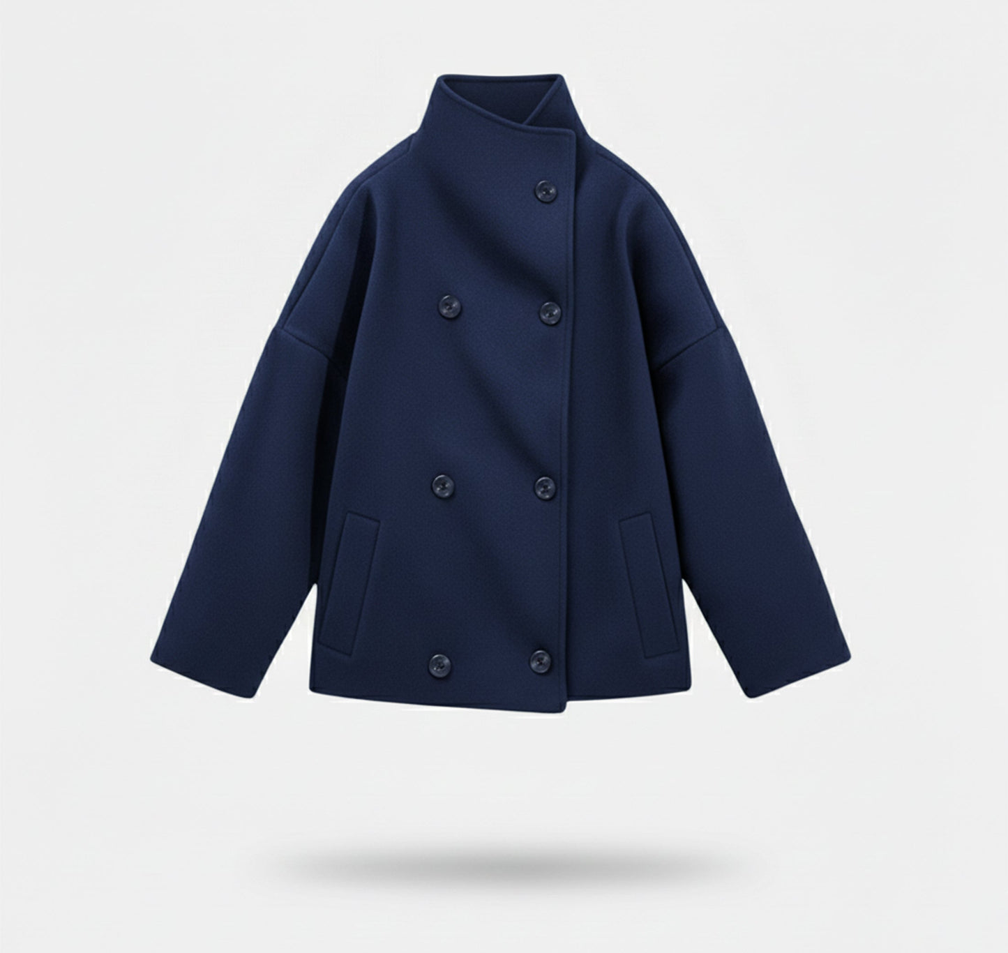 Tailored Short Coat für Damen | Moderne Minimalistische Eleganz