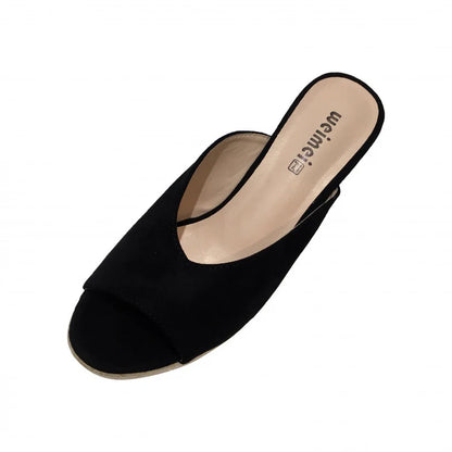 Spiela | Espadrille-Keilsandalen zum Hineinschlüpfen