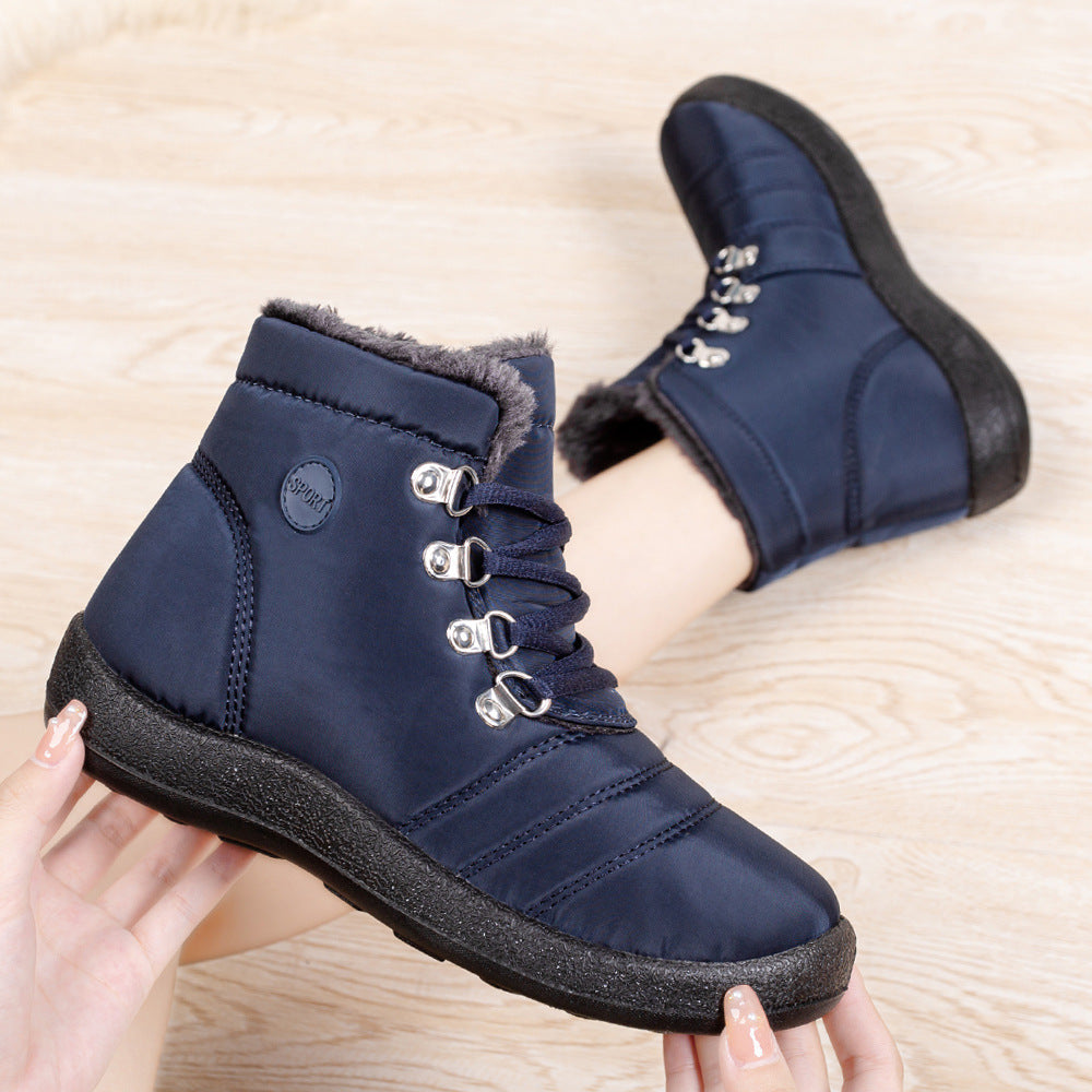 Harina | Damen warme, wasserdichte Winterstiefel mit Fell und rutschfester Sohle