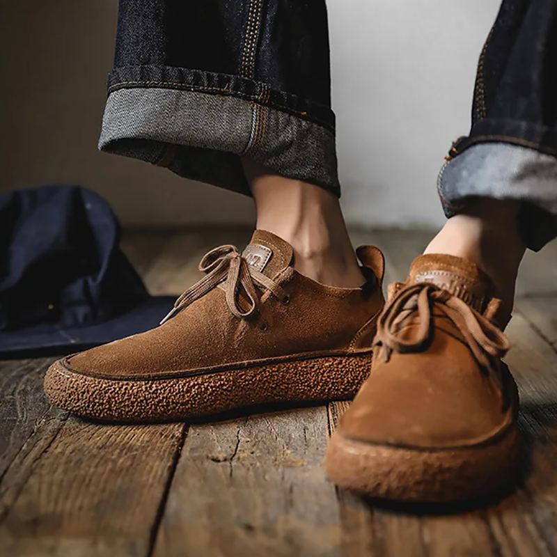 Brandy | Herren Retro-Sneaker mit Schnürung & rutschfester Sohle – Stil & Komfort für jeden Tag