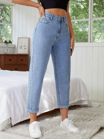 Jean | Dehnbare Knöcheljeans