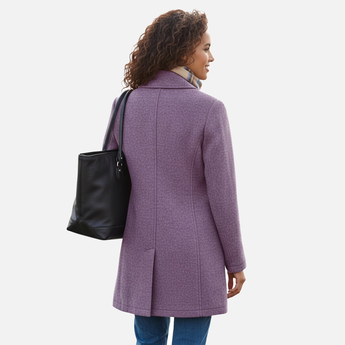 Damen Wollmantel – Zeitloser Wintermantel