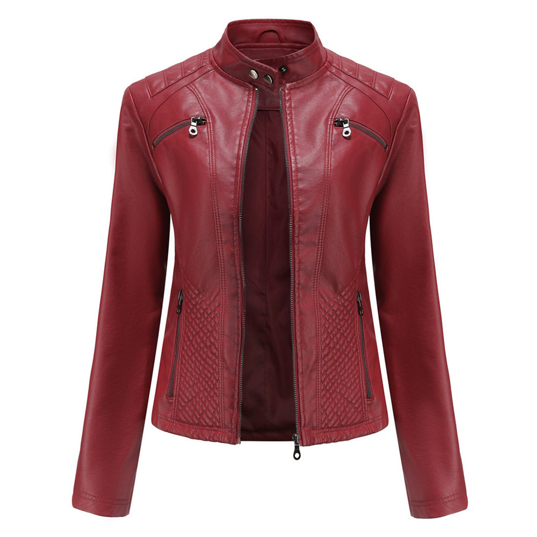 Saraya | Leder Biker Jacke für den Frühling